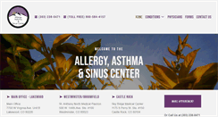 Desktop Screenshot of milehighallergyasthma.com